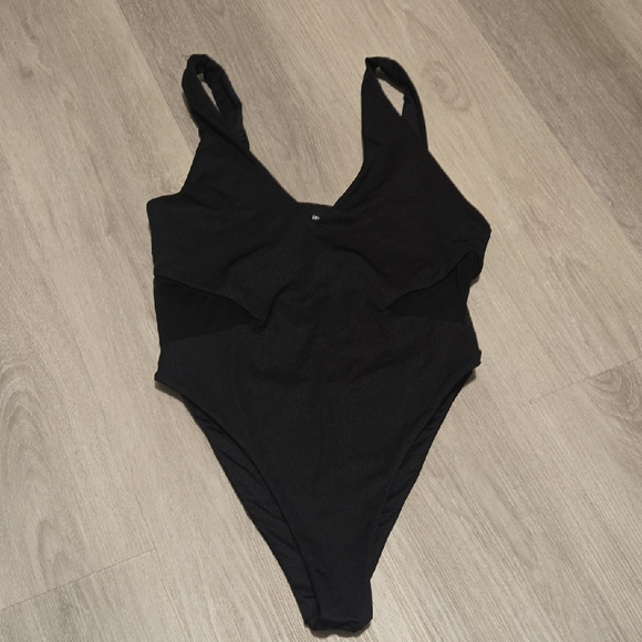BuffBunny Elegant Black Swimsuit